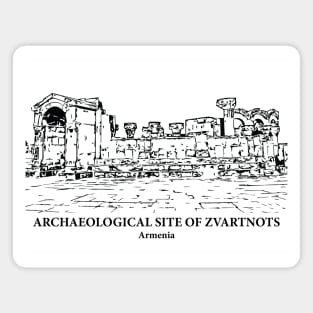 Archaeological Site of Zvartnots - Armenia Magnet